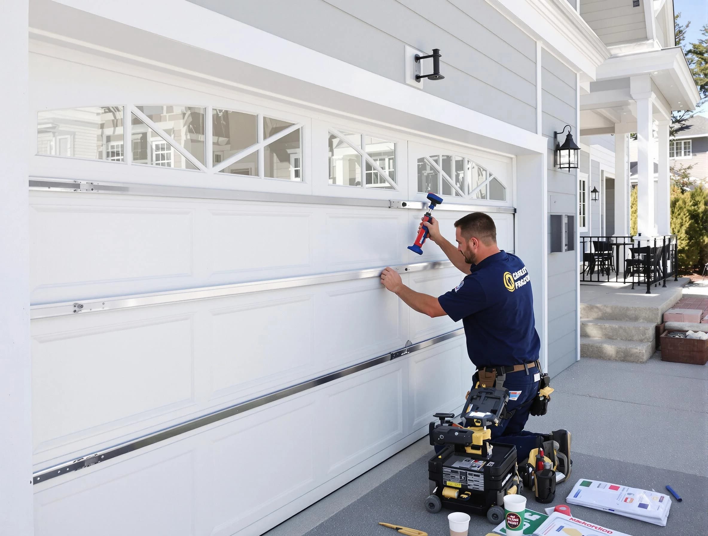 Professional garage door installation by Murfreesboro Garage Door Repair in Murfreesboro