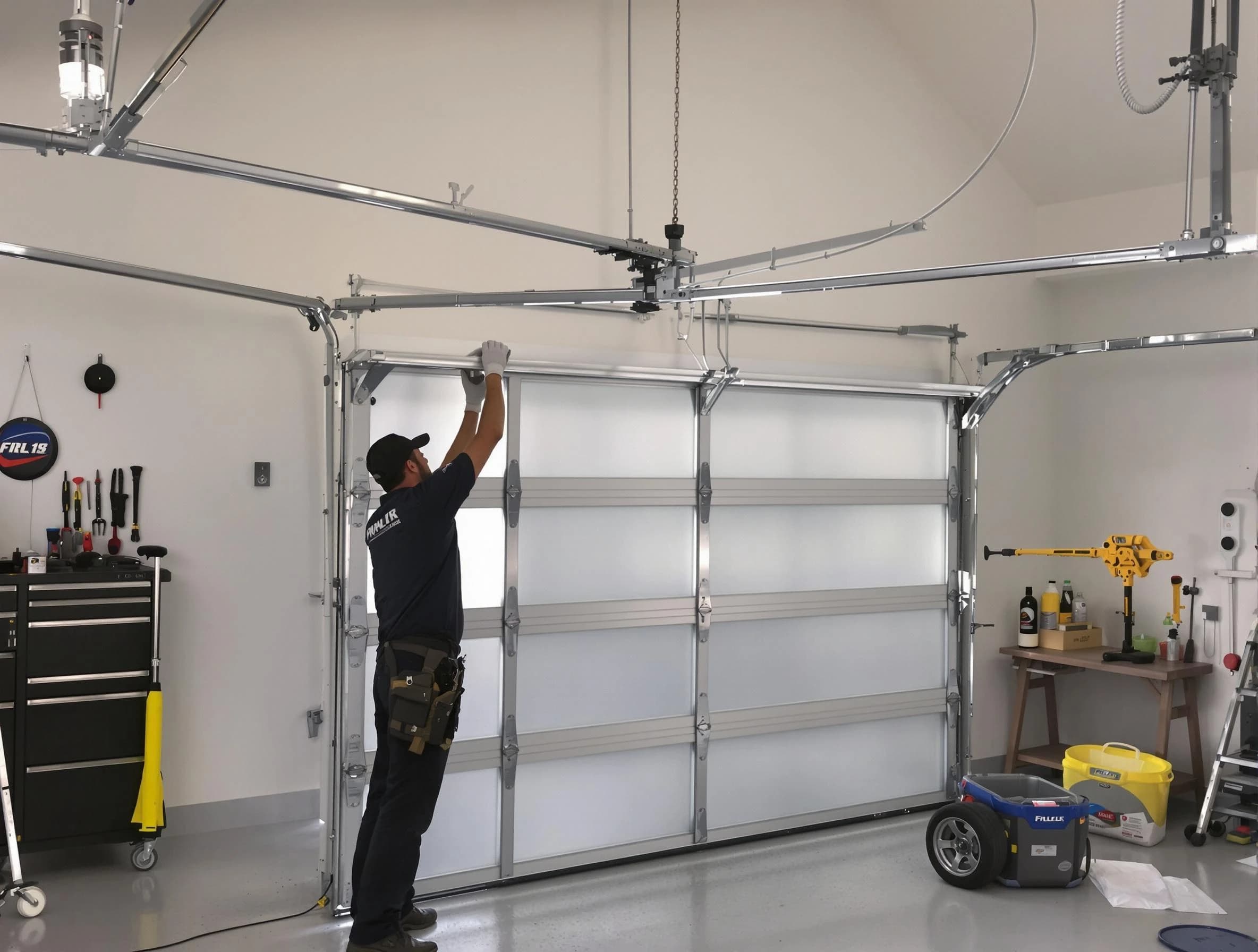 Murfreesboro Garage Door Repair certified team performing precision garage door installation in Murfreesboro