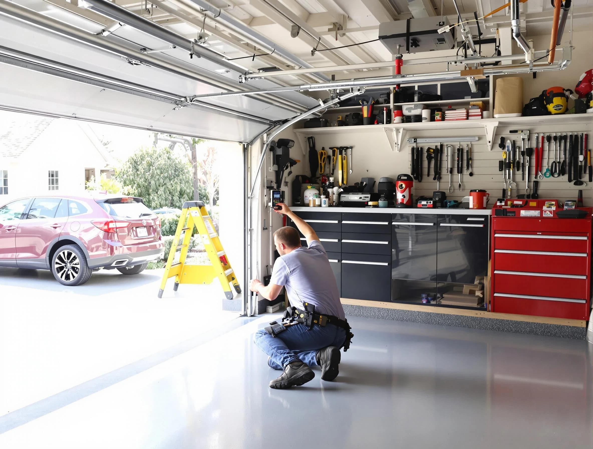 Local garage door repair service by Murfreesboro Garage Door Repair in Murfreesboro