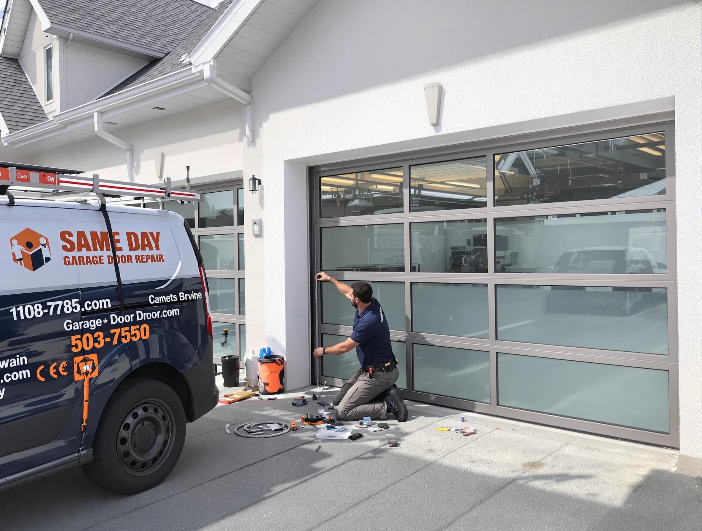 Same-day garage door repair service by Murfreesboro Garage Door Repair in Murfreesboro