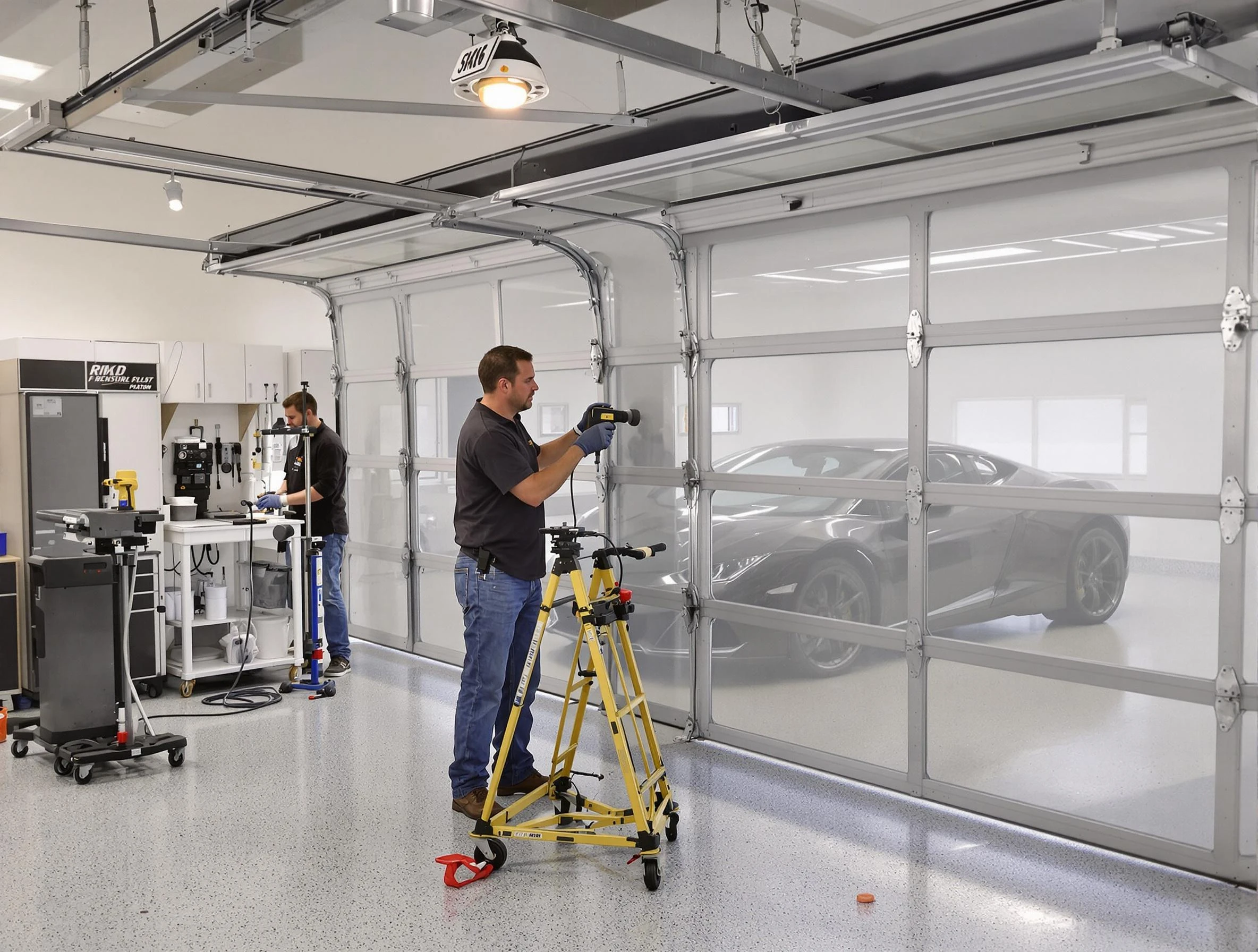 Garage Door Dents Repair in Murfreesboro