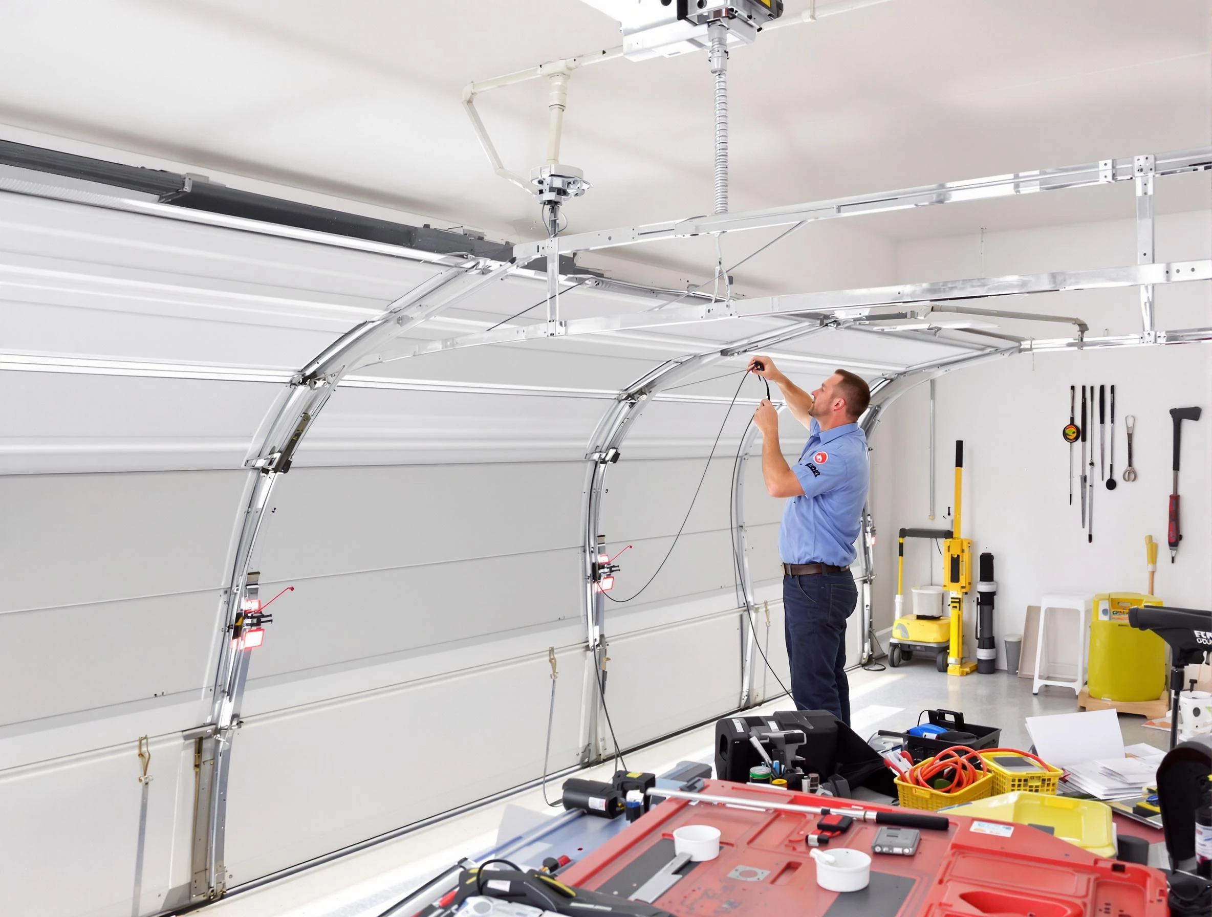 Garage door cable repair service by Murfreesboro Garage Door Repair in Murfreesboro