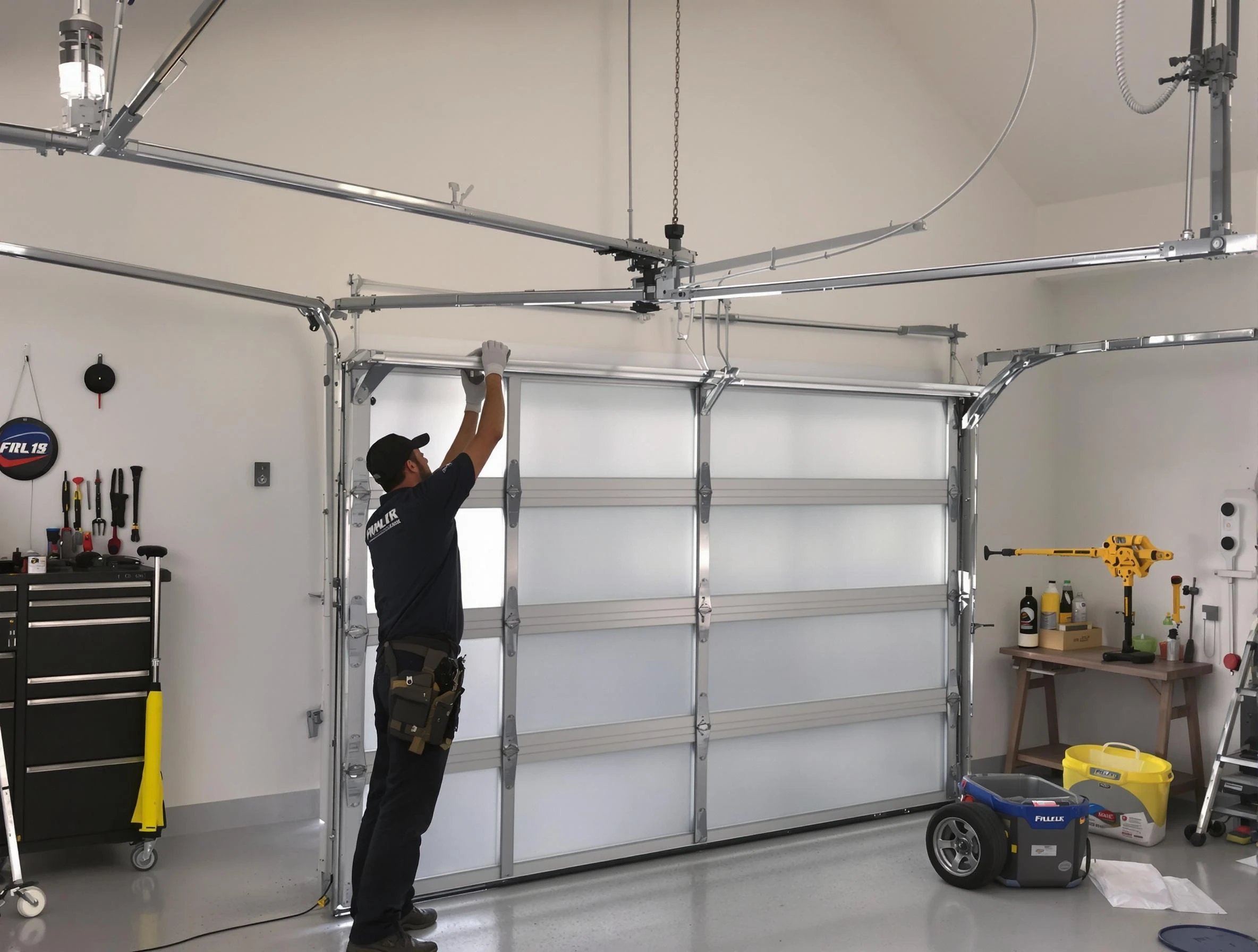 Murfreesboro Garage Door Repair certified team performing precision garage door installation in Murfreesboro