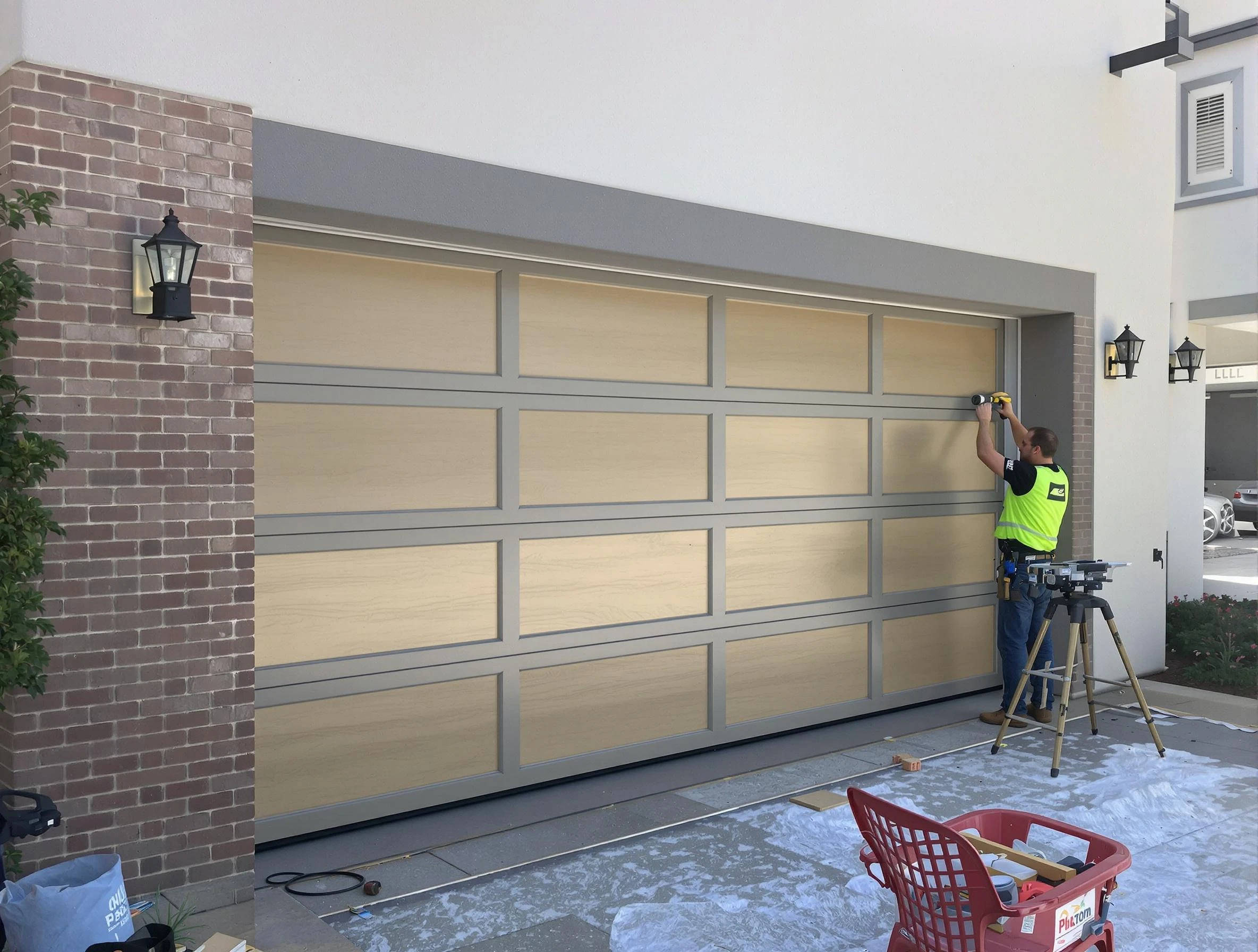 Garage door replacement service by Murfreesboro Garage Door Repair in Murfreesboro