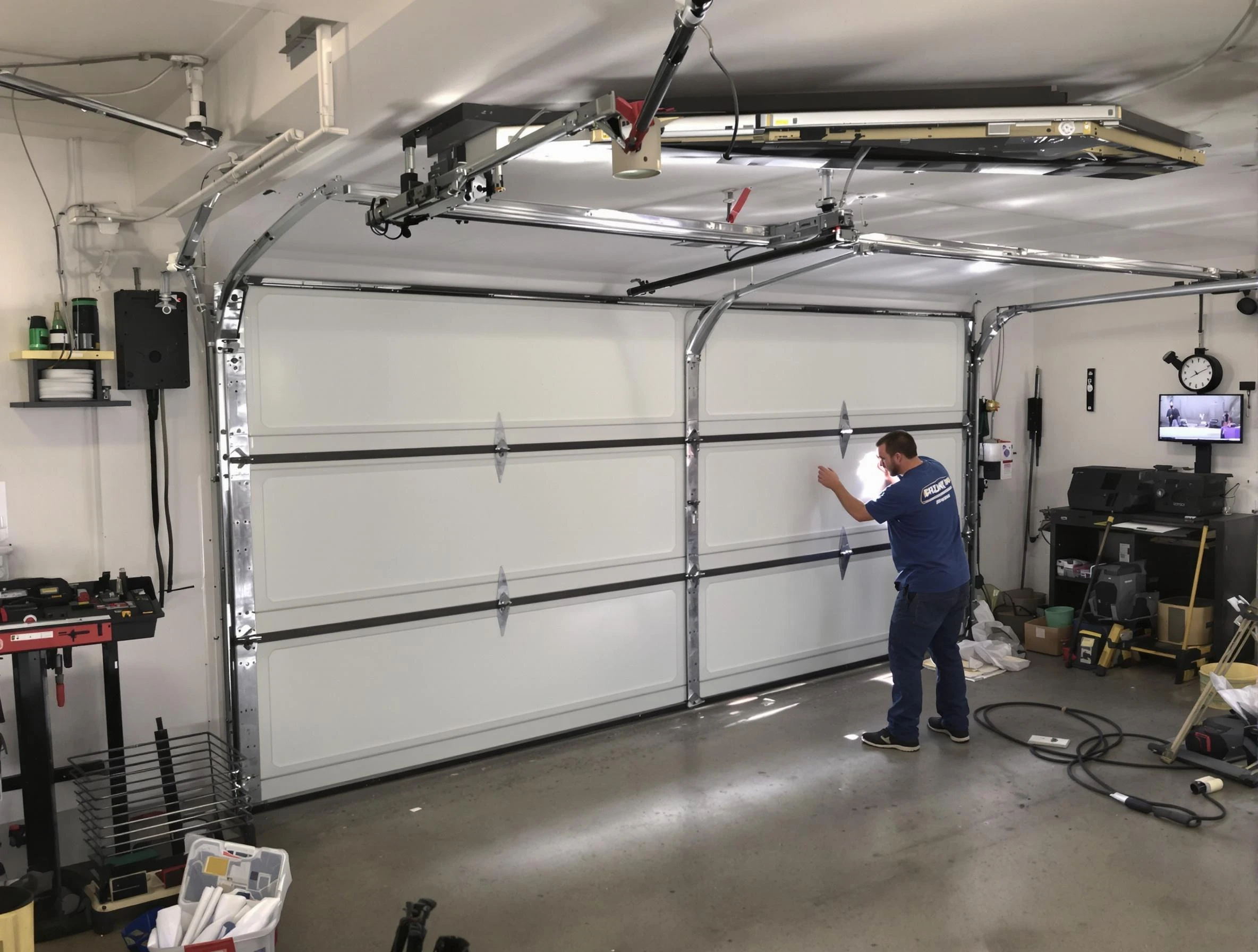 Professional garage door repair service by Murfreesboro Garage Door Repair in Murfreesboro