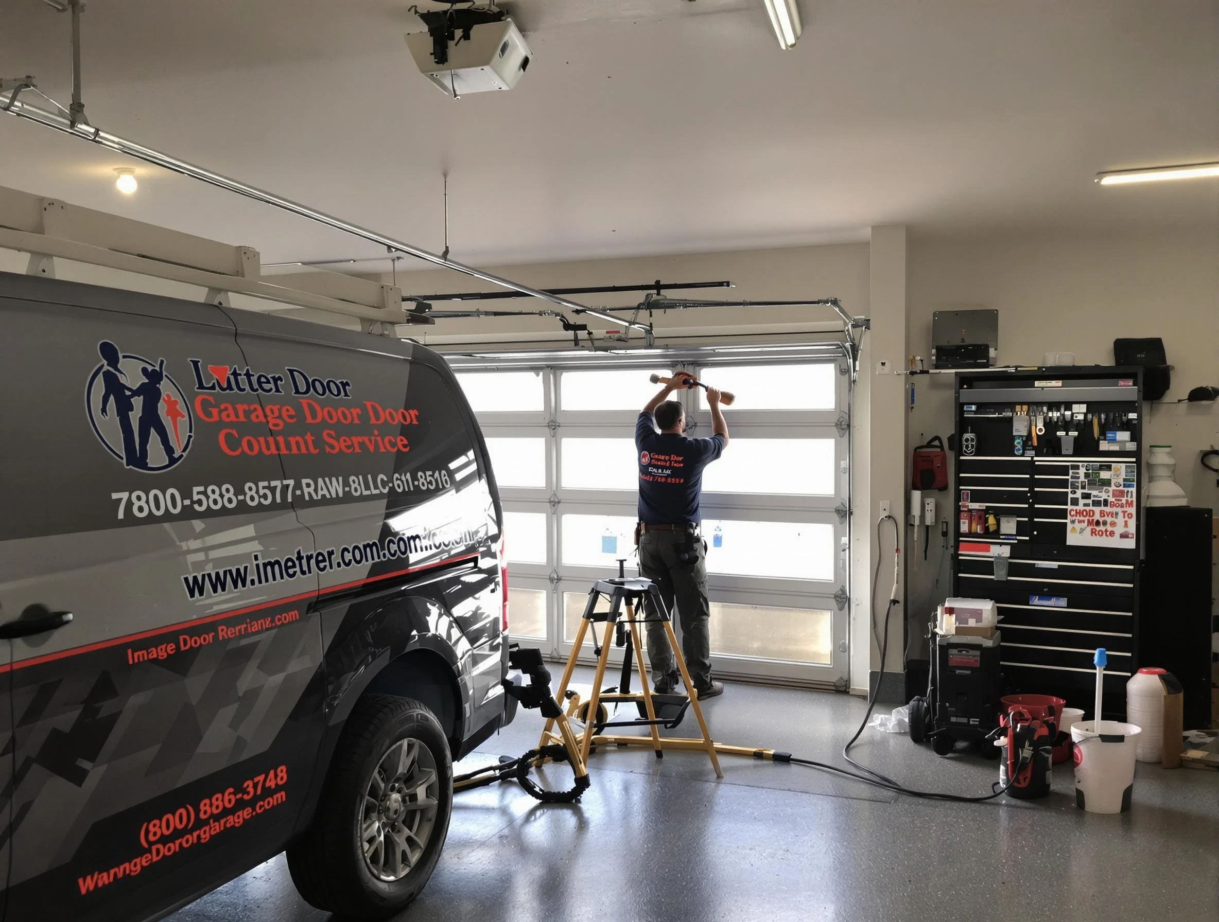 Murfreesboro Garage Door Repair rapid response team performing same-day repair in Murfreesboro